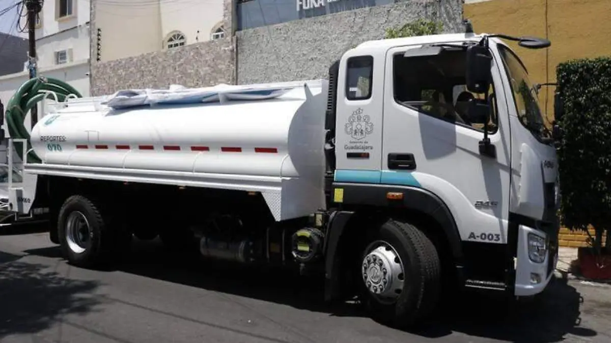 Gobierno de Guadalajara Pipas de agua